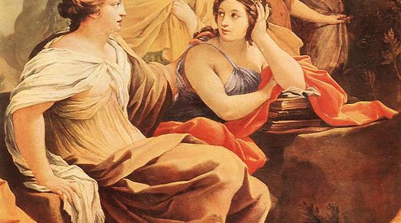 Homepage simon vouet   parnassus or apollo and the muses  detail    wga25374